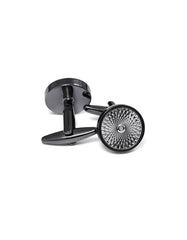 Silver Circle Cufflink