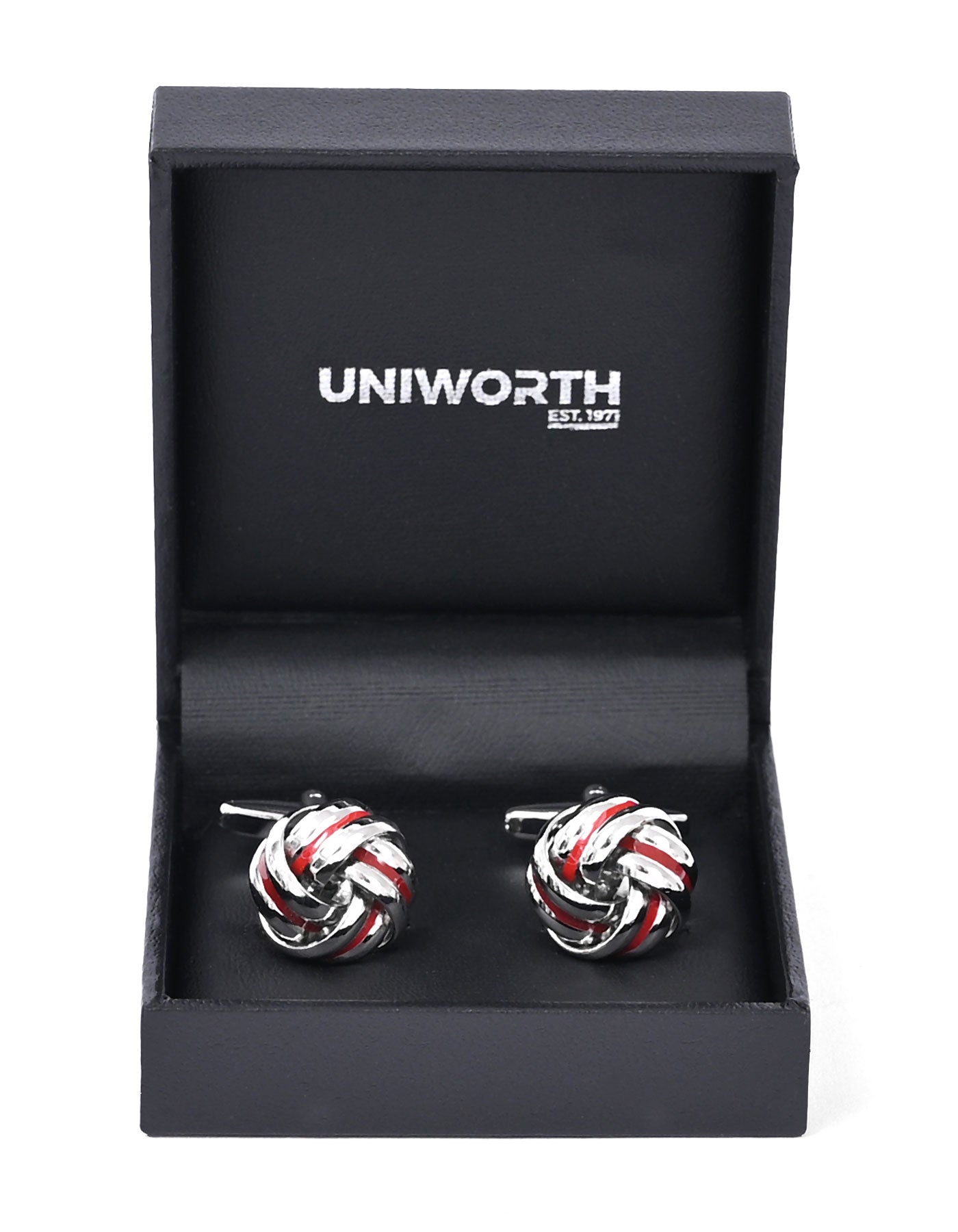 Red Circle Cufflink