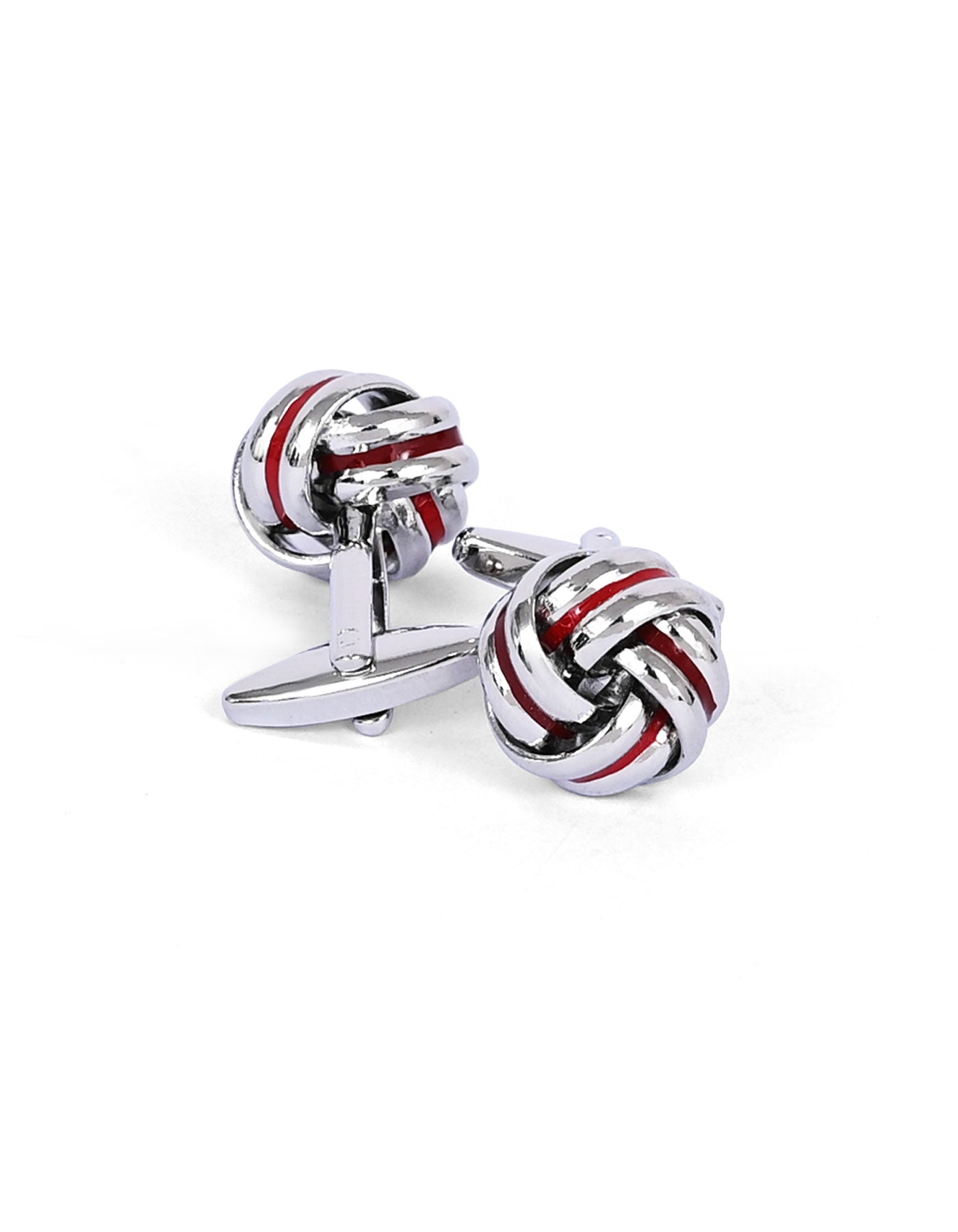 Red Circle Cufflink