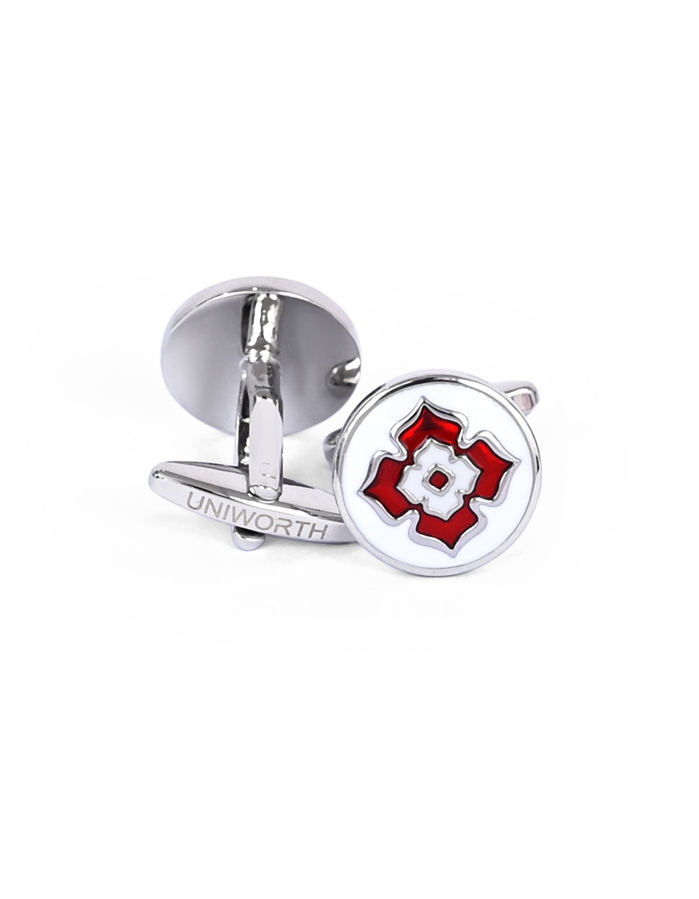 Red Circle Cufflink