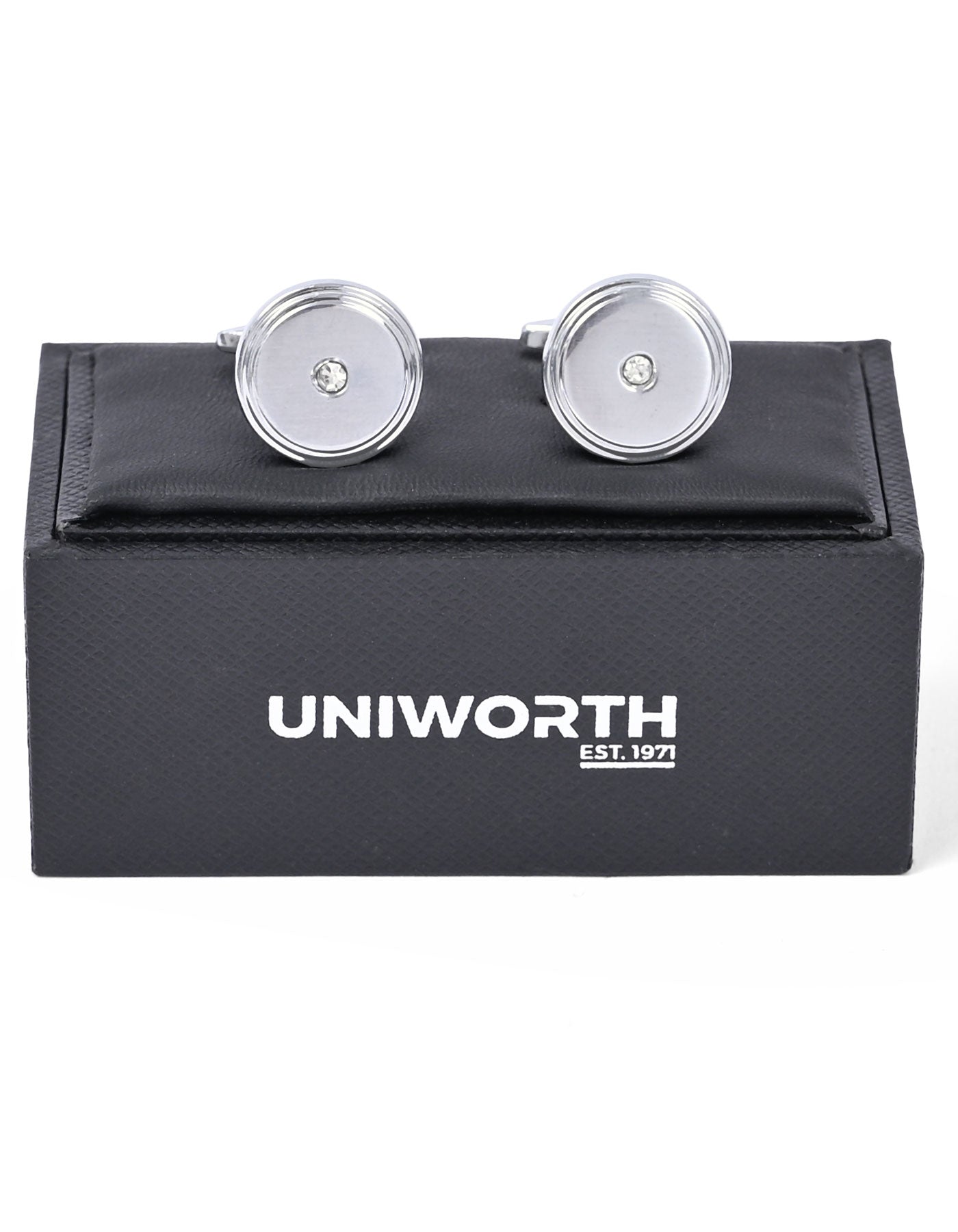 Silver Square Cufflink