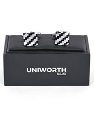 Black Square Cufflink