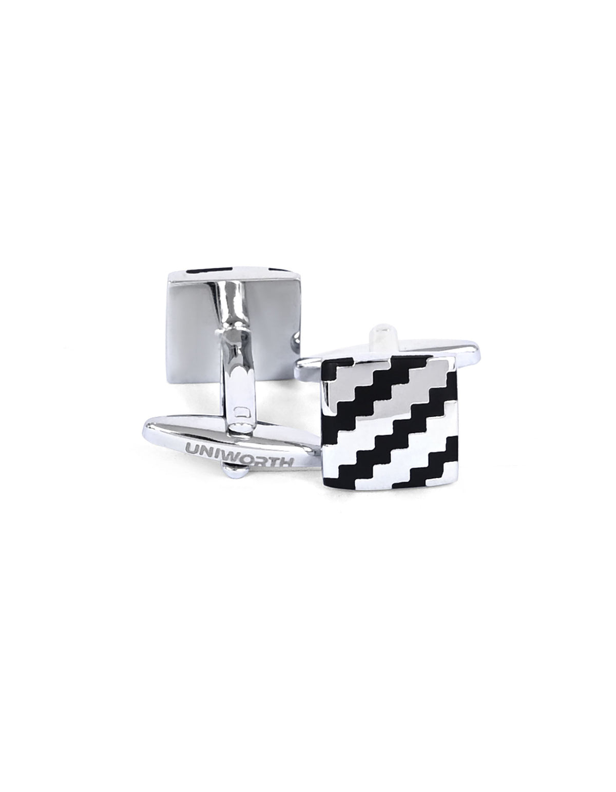 Black Square Cufflink