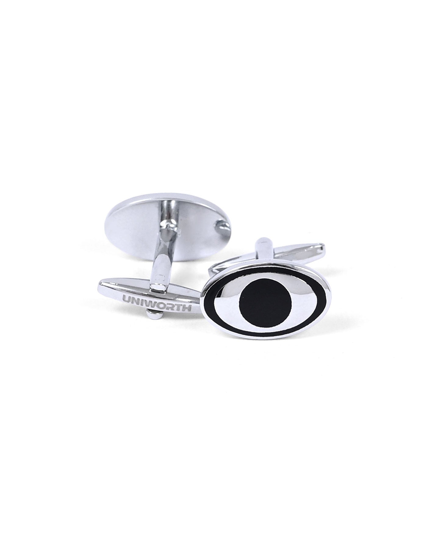 Black Oval Cufflink