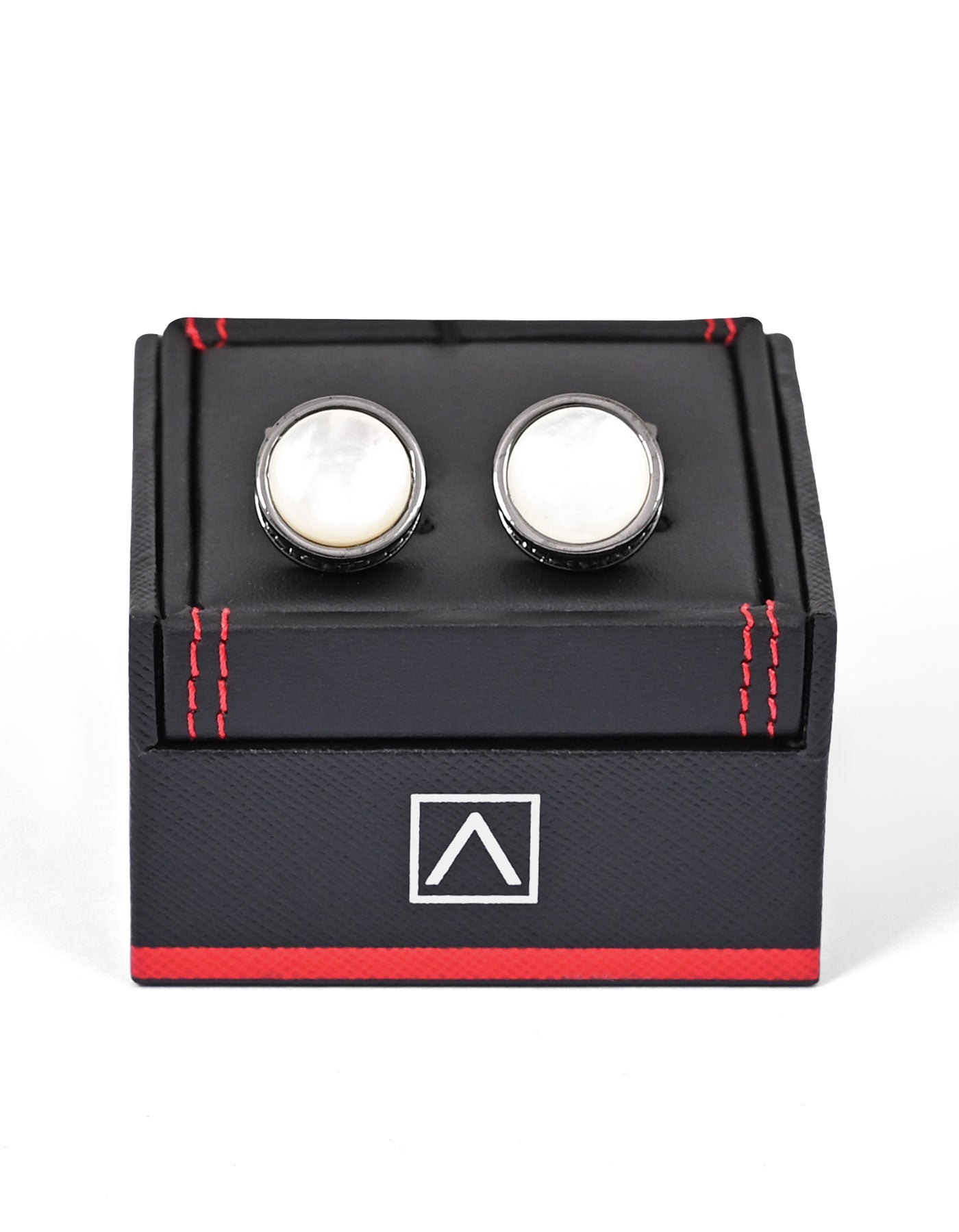 White Crystal Cufflink