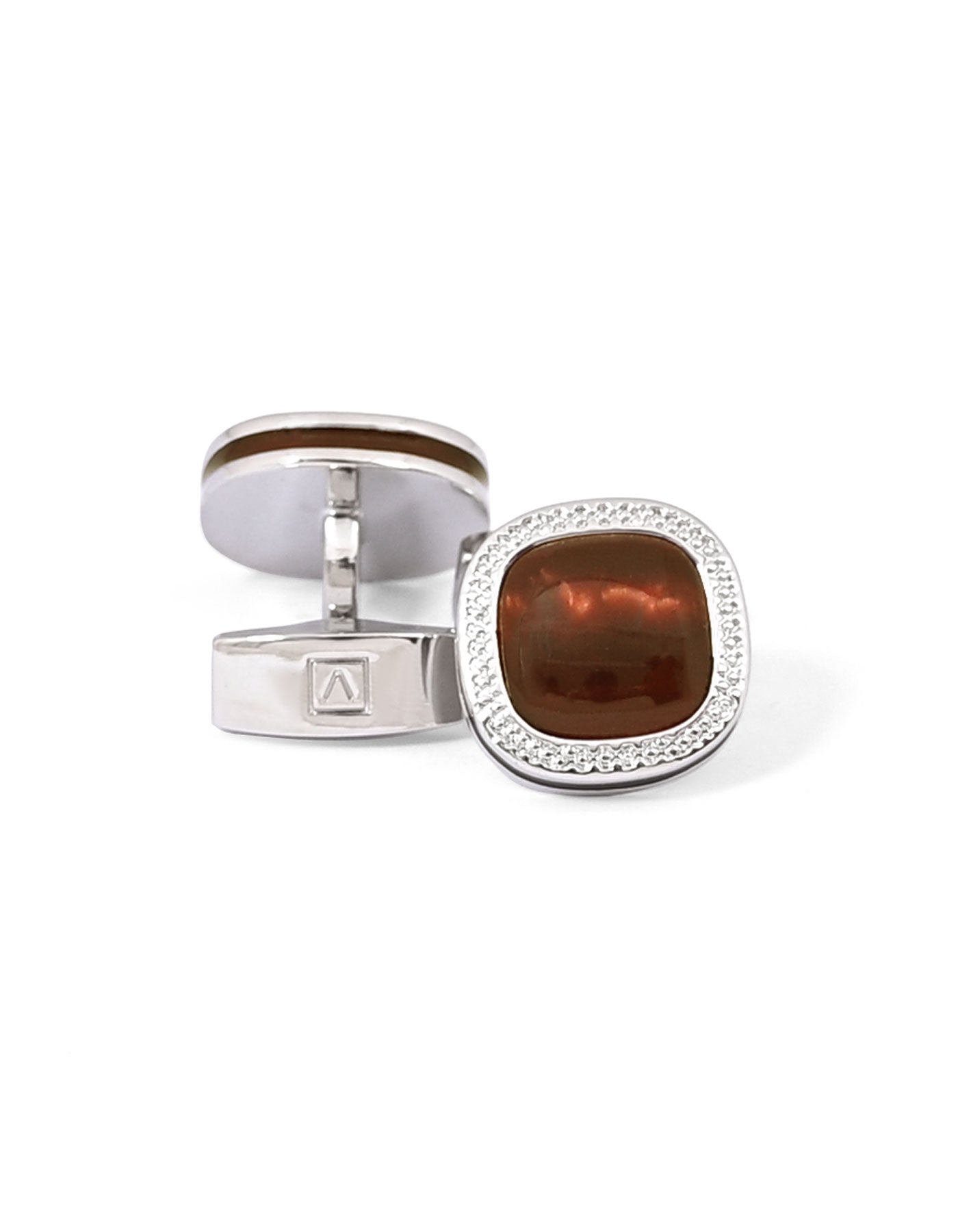 Red Enamel Cufflink