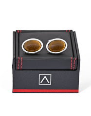 Brown Stone Cufflink