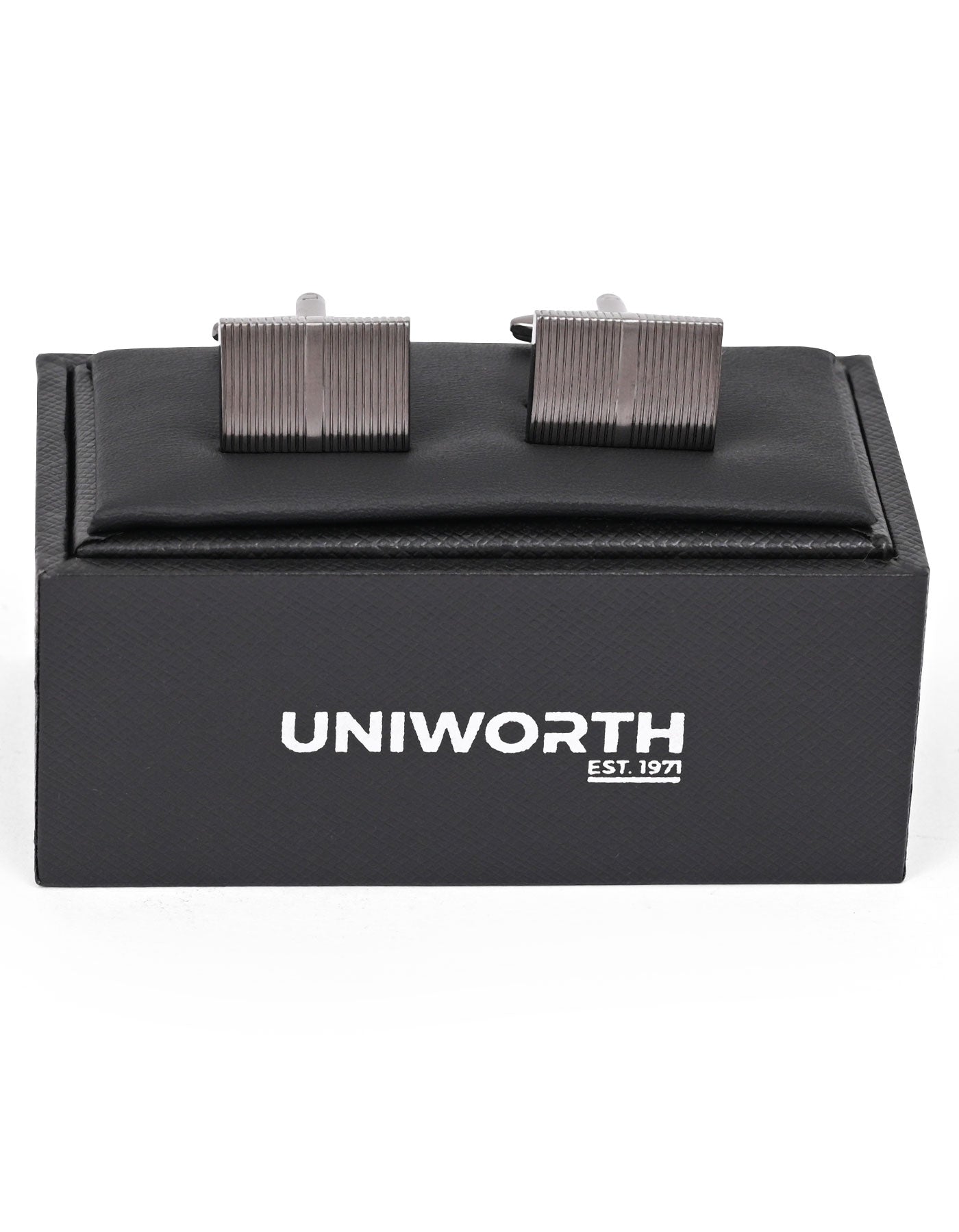 Gun Metalic Square Cufflink