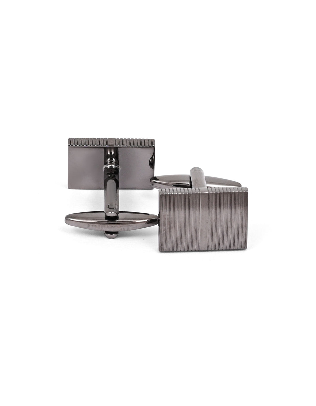 Gun Metalic Square Cufflink