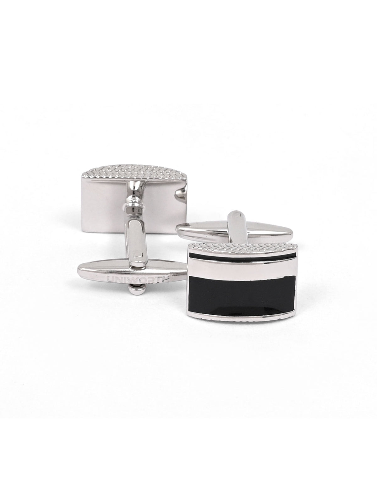 Black Rectangle Cufflink