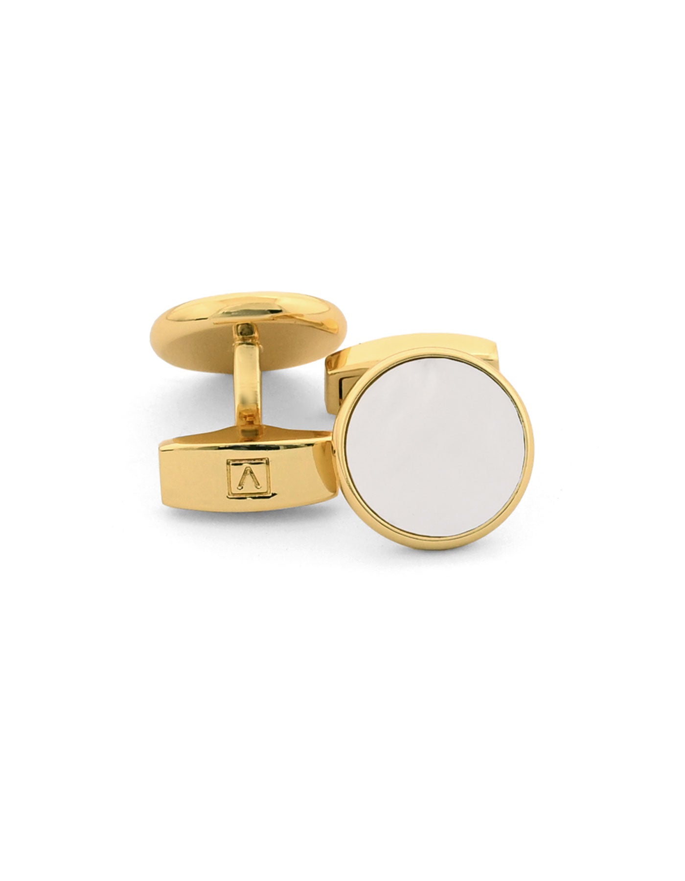 Golden Stone Cufflink