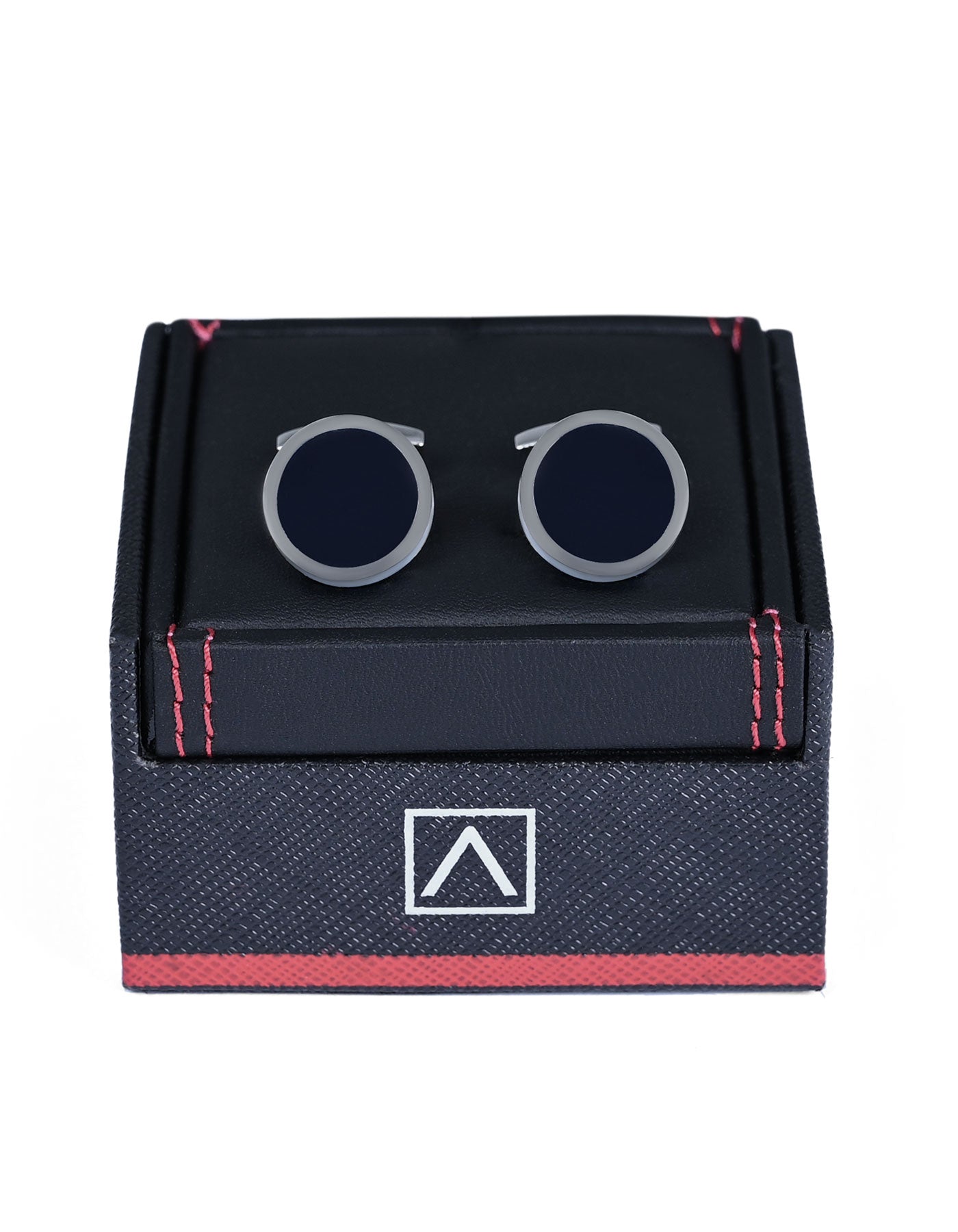 Blue Circle Cufflink