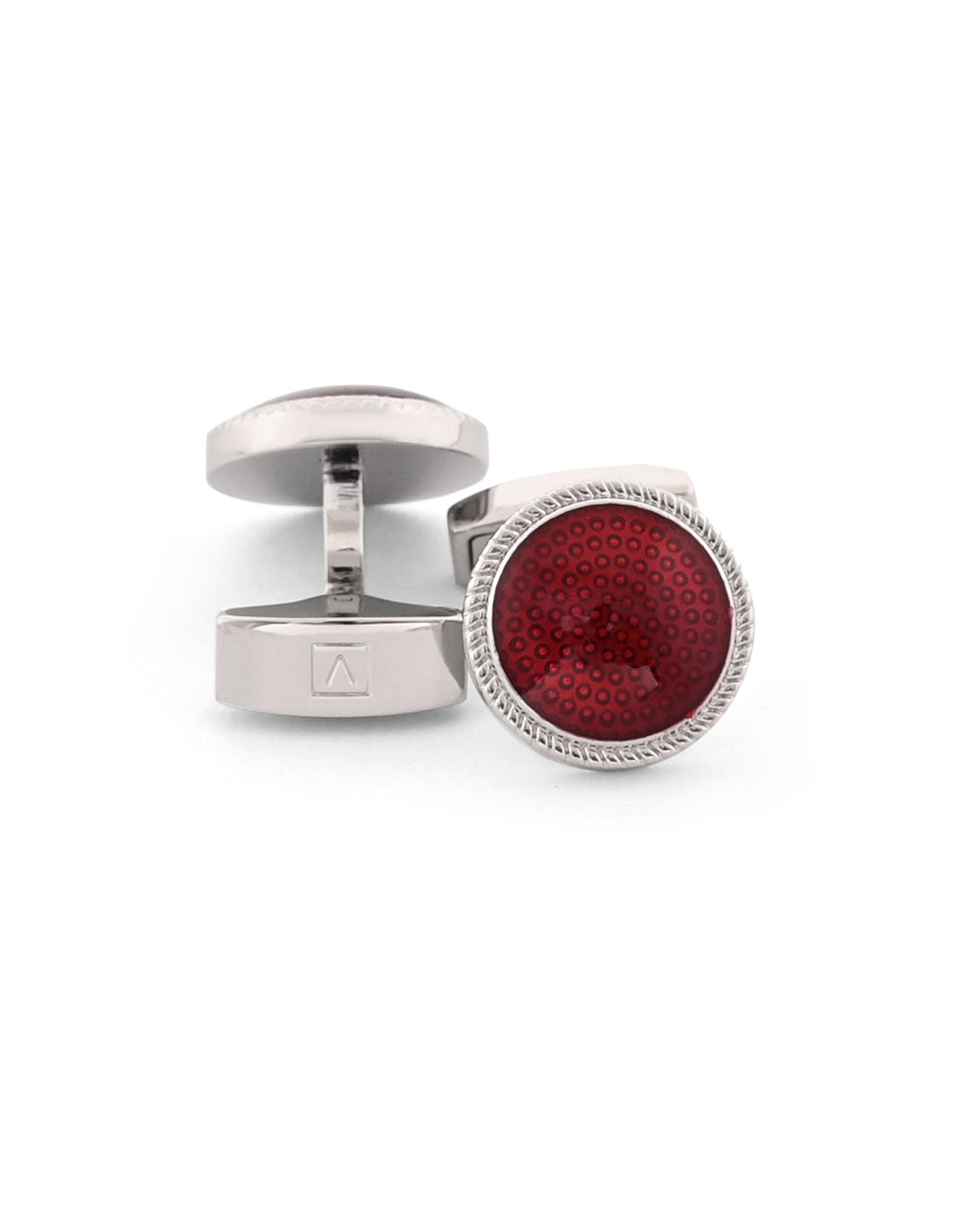 Maroon Stone Cufflink