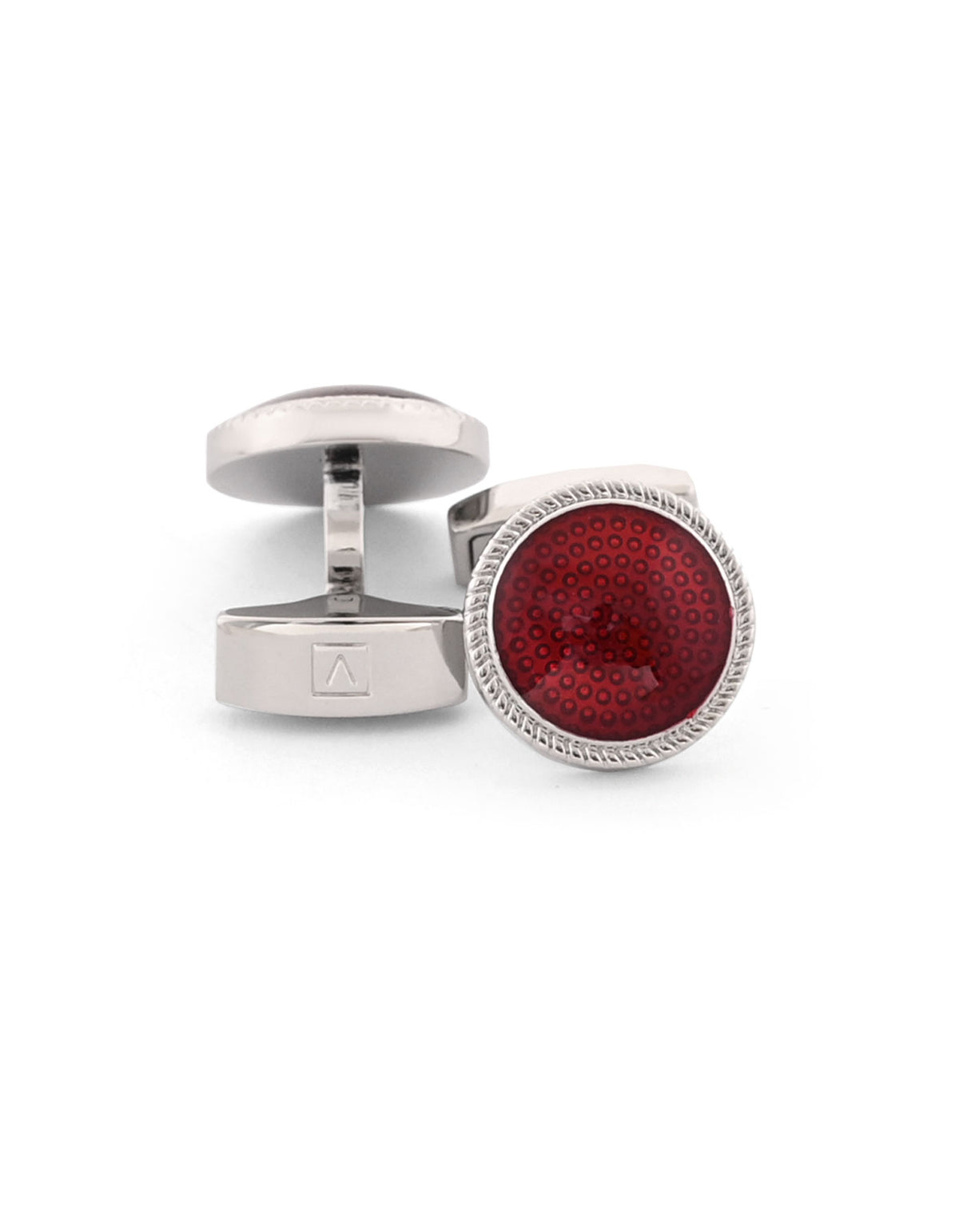 Maroon Stone Cufflink