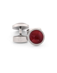 Maroon Stone Cufflink