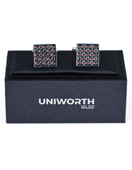 Black Square Cufflink