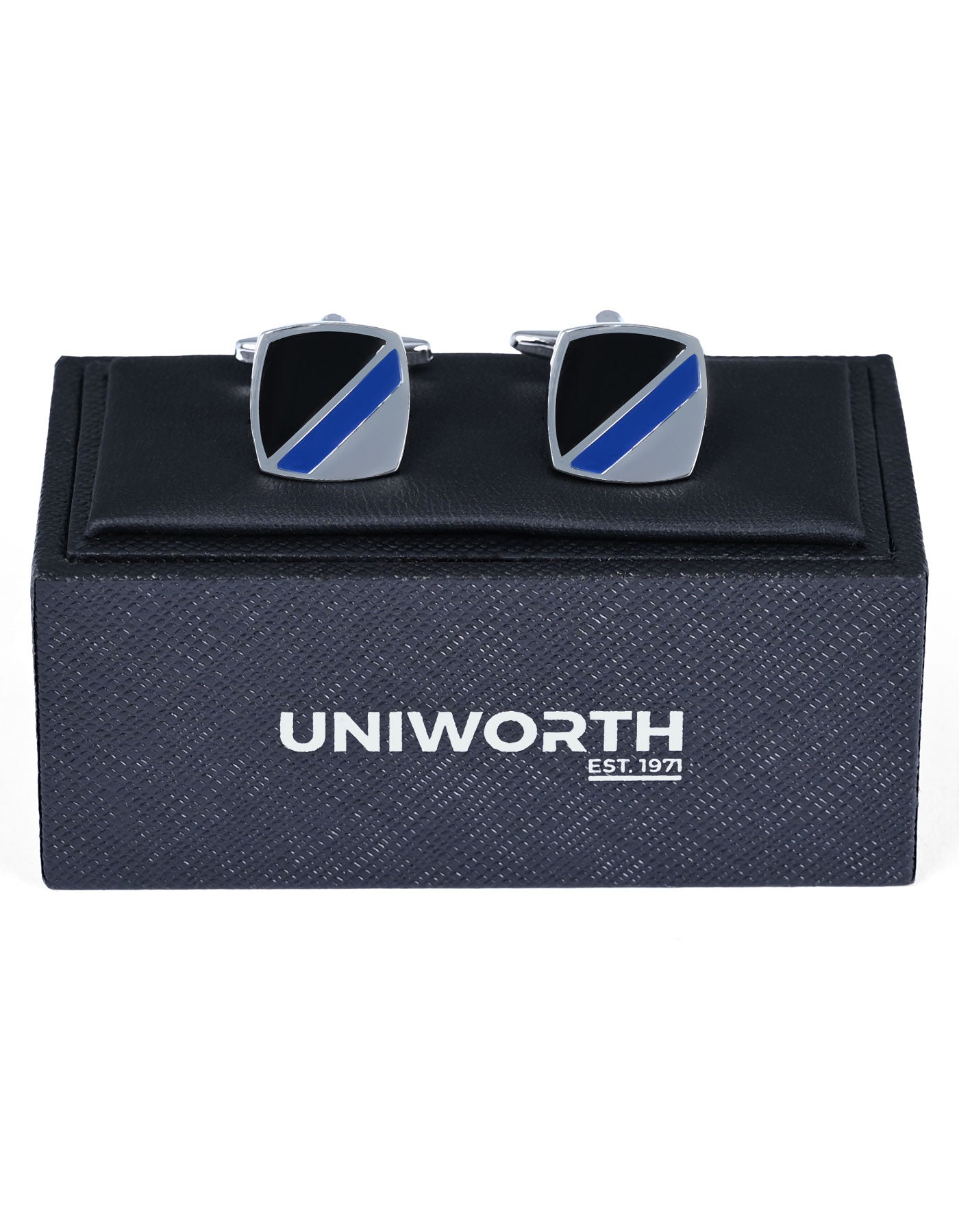 Black Rectangle Cufflink