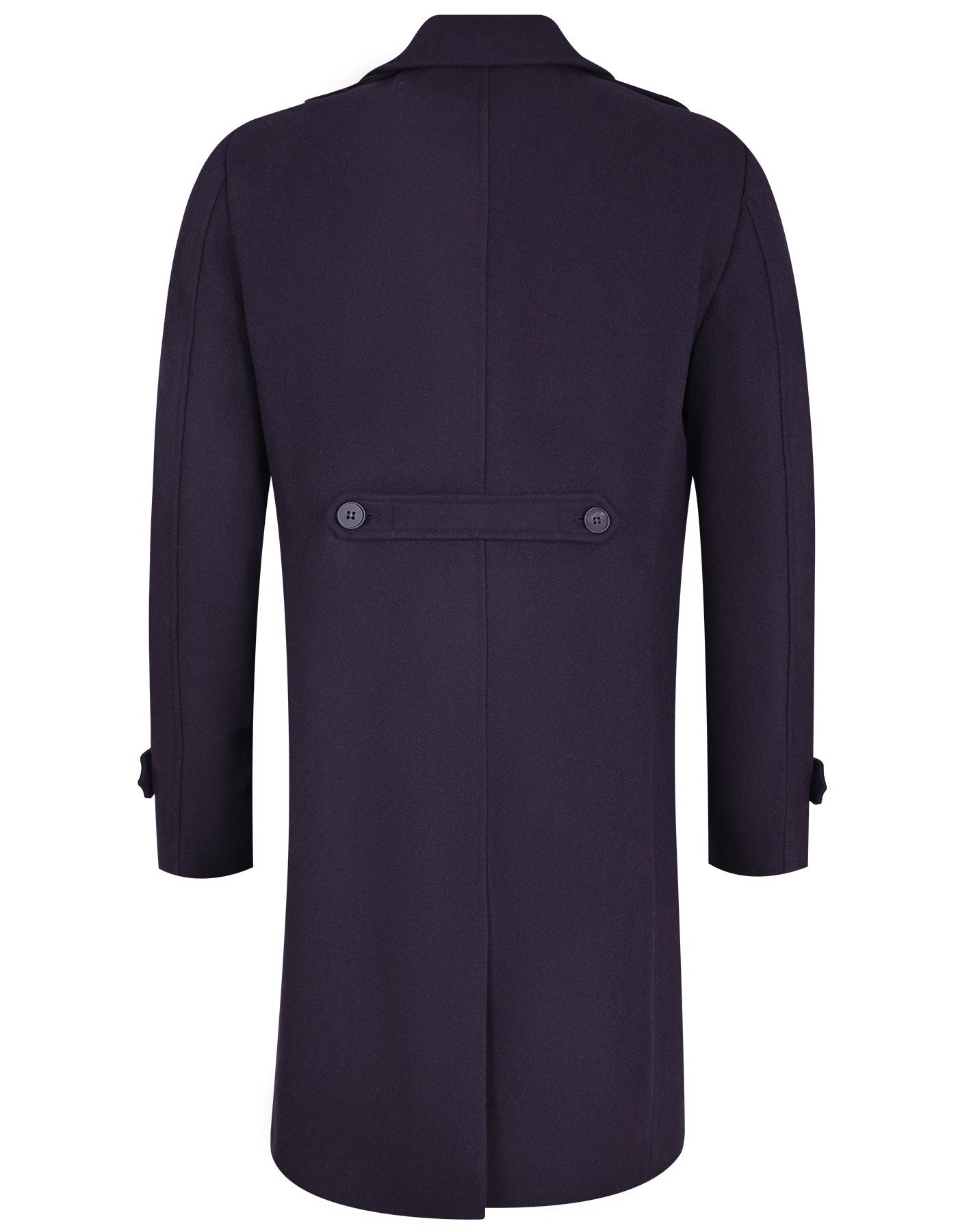 Burgundy Over Coat CO23003C-44