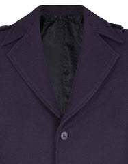 Burgundy Over Coat CO23003C-40