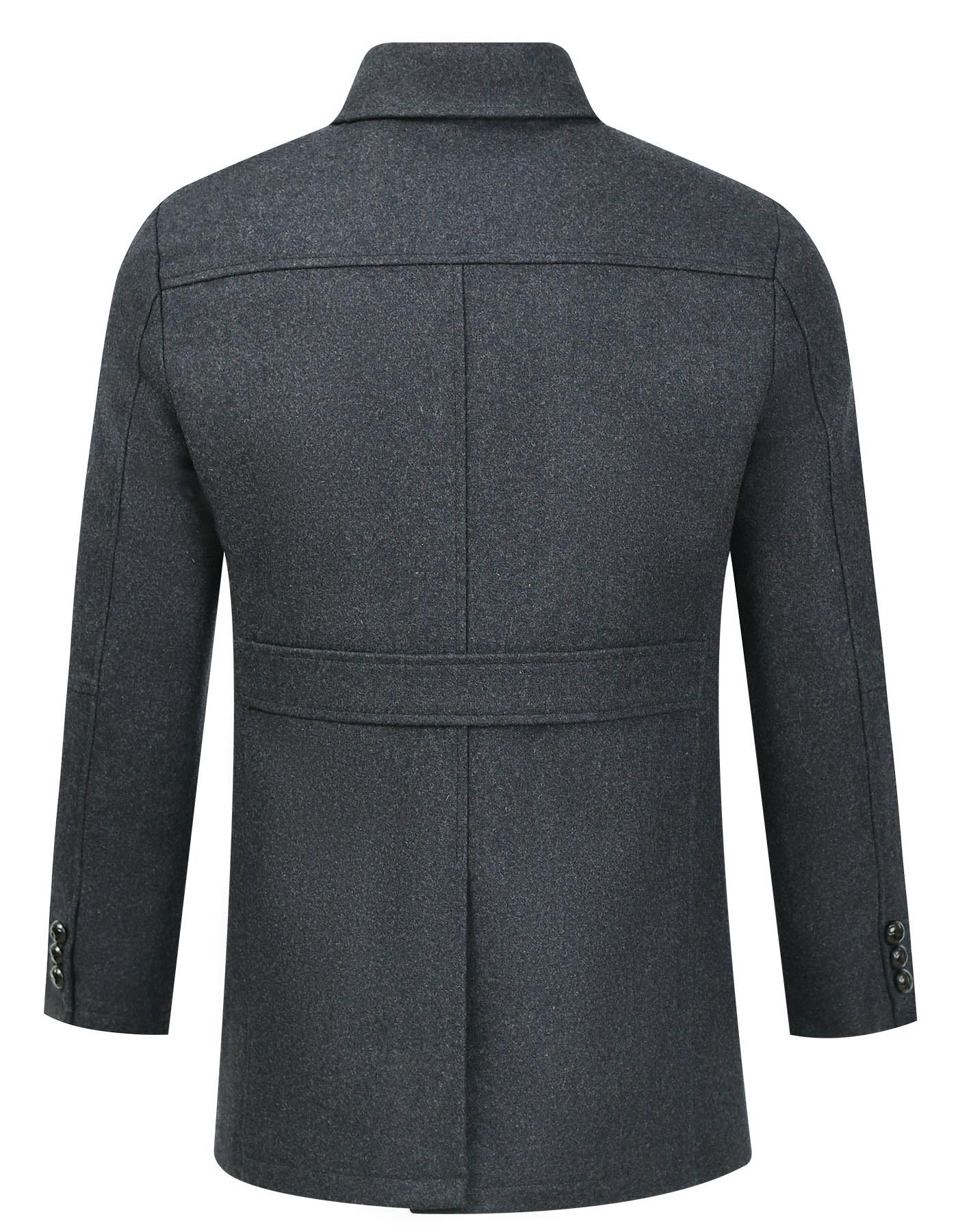 Charcoal Over Coat CO2507C-40