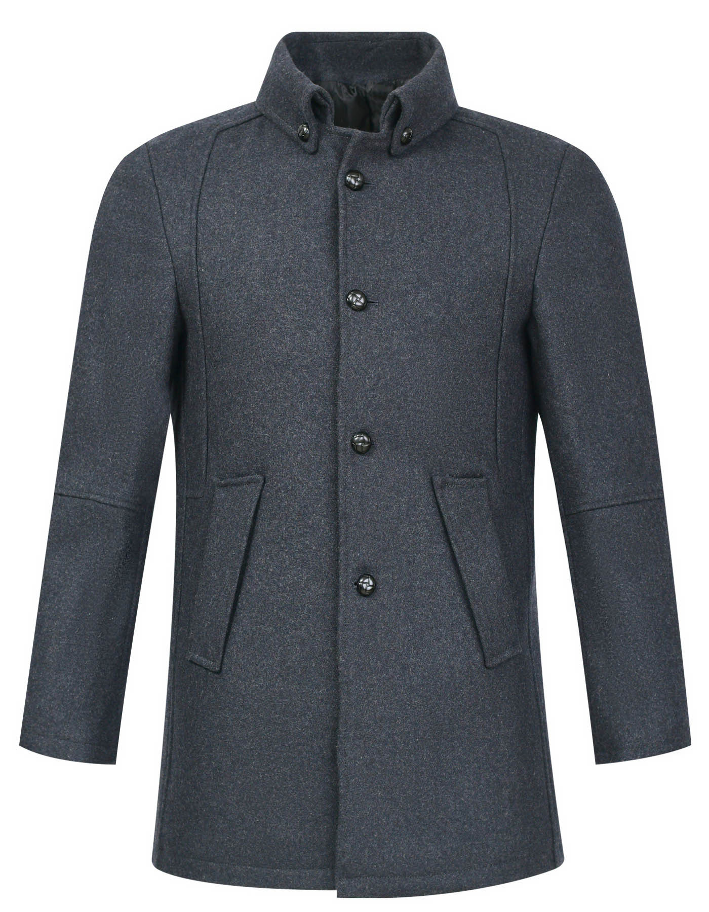 Charcoal Over Coat CO2507C-34