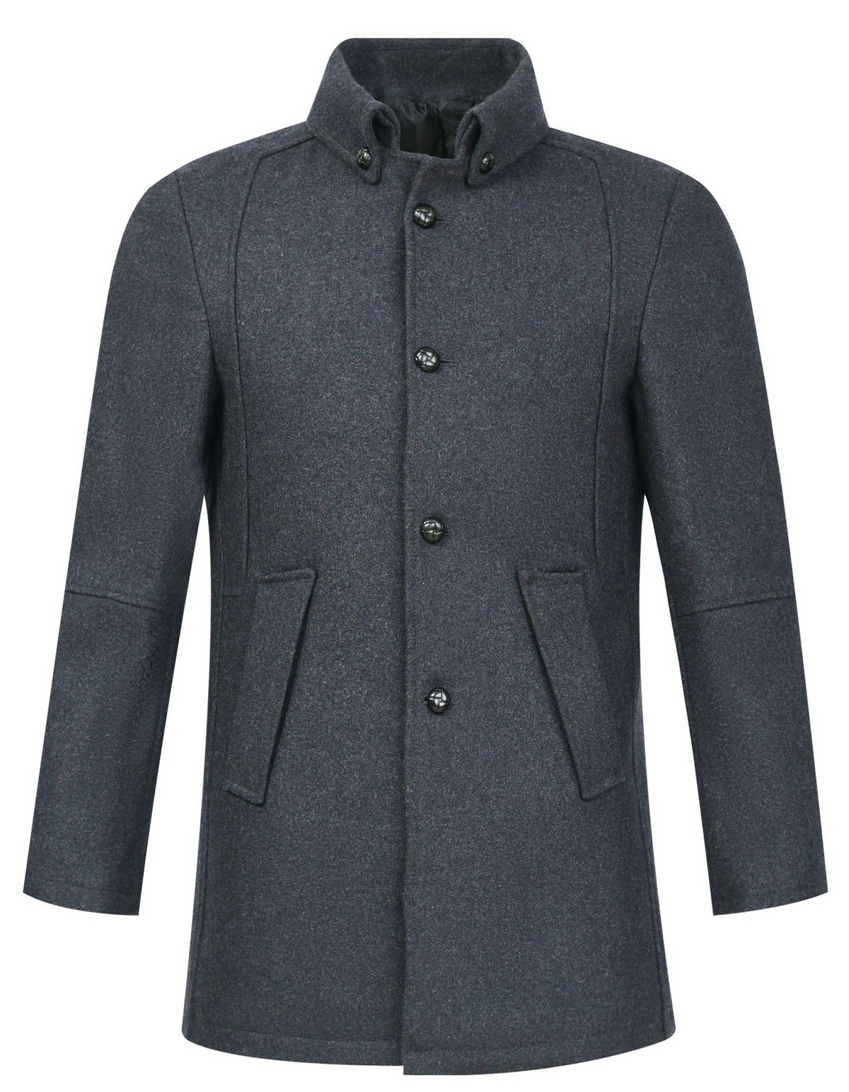 Charcoal Over Coat CO2507C-34