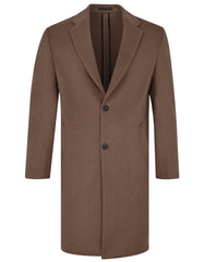 Brown Over Coat CO2537C-34