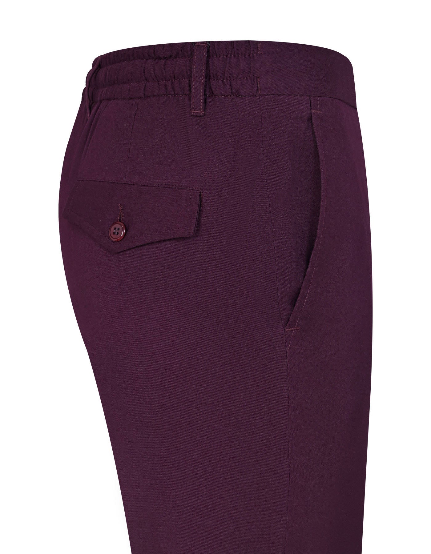 Casual Pant Burgundy 34 CP2408S Uniworth TSF29 CP2408S-34