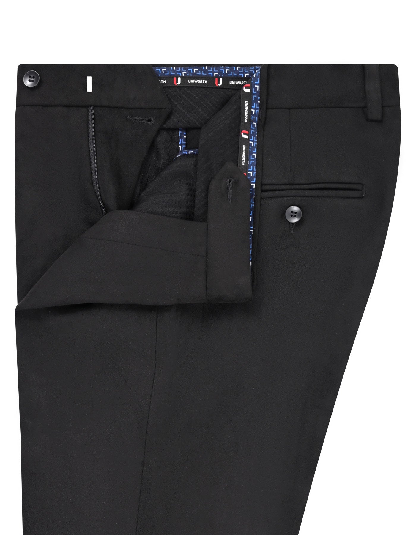 Casual Pant Black 32 CP2602S Uniworth CP2602S-32