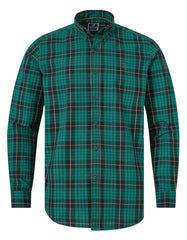 Green Embriodery Check Casual Shirt CS2366-1R-L