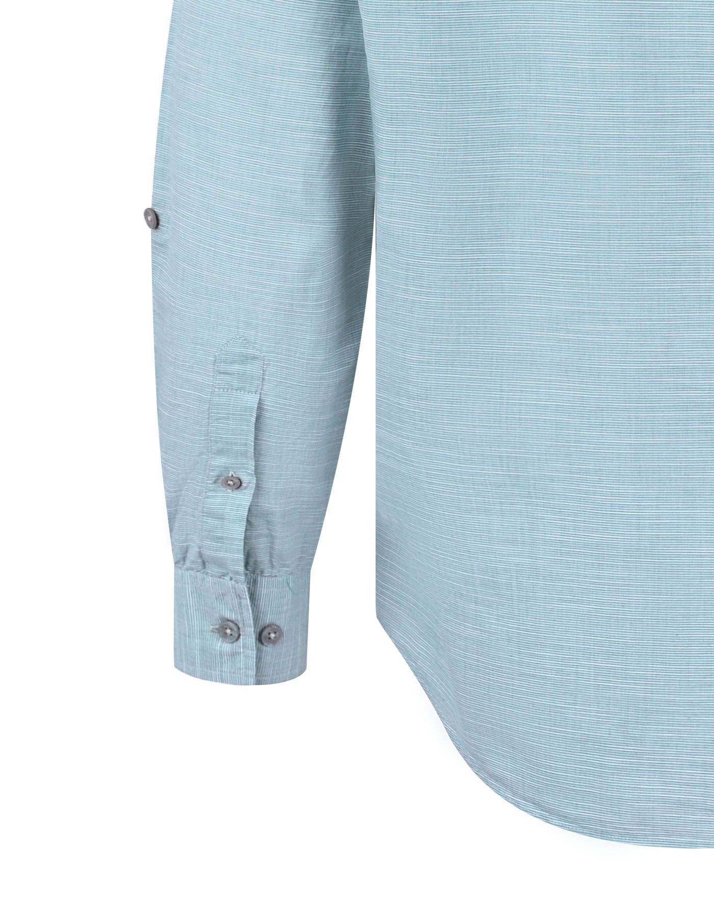 L Green Plain Slub Casual Shirt CS2405R-XXL