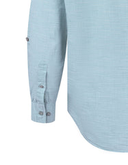 L Green Plain Slub Casual Shirt CS2405R-XXL