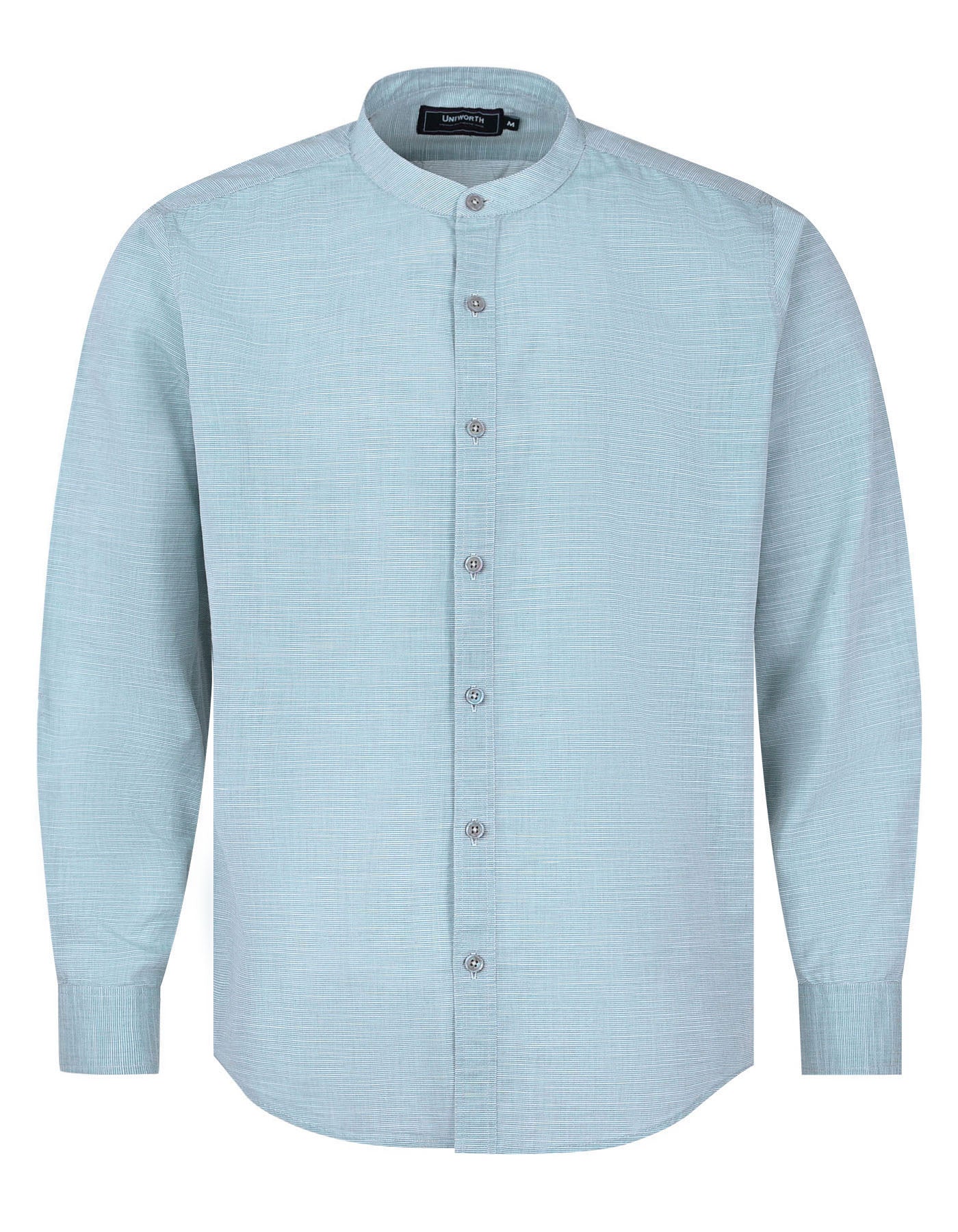 L Green Plain Slub Casual Shirt CS2405R-M
