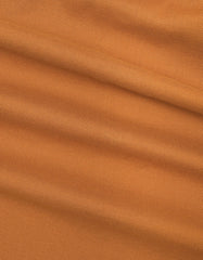 Rust Plain Regular Fit Casual Shirt