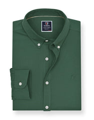 Green Embriodery Plain Casual Shirt CS2417R-S