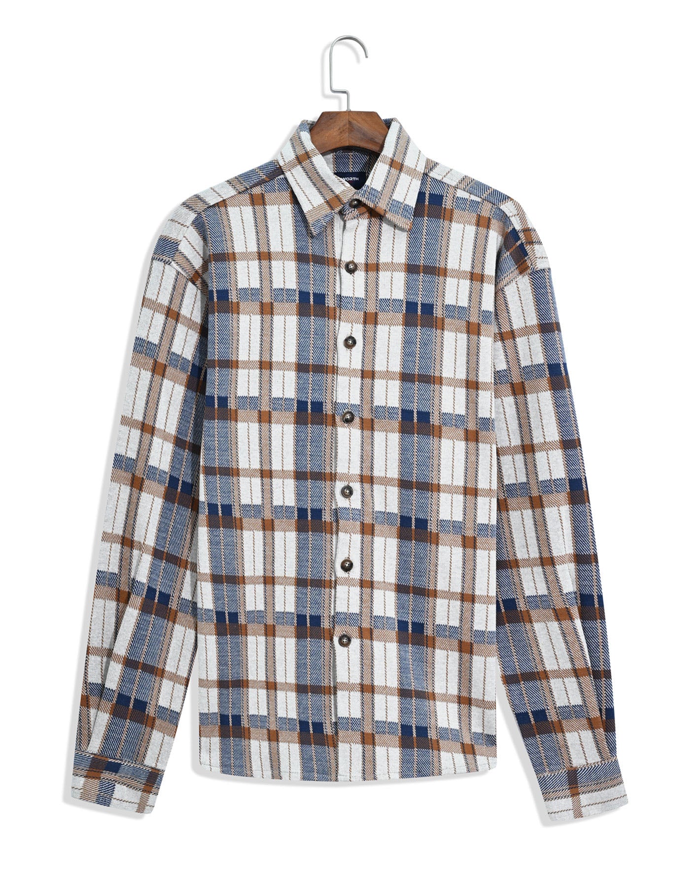 Casual Shirt Knit Off White M CSK2401-1 Uniworth CSK2401-1-M