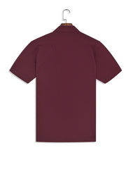 Casual Shirt Knit Maroon XL CSK2506 Uniworth CSK2506-XL