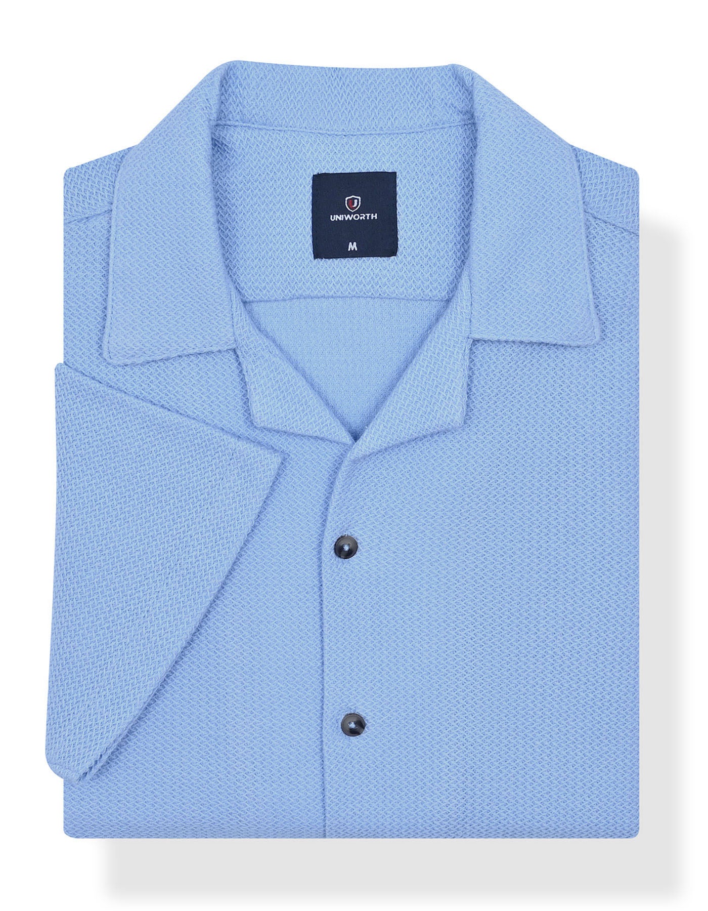 Casual Shirt Knit Sky M CSK2510 Uniworth CSK2510-M