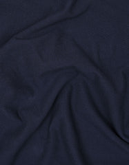 Navy Plain Resort Collar Shirt