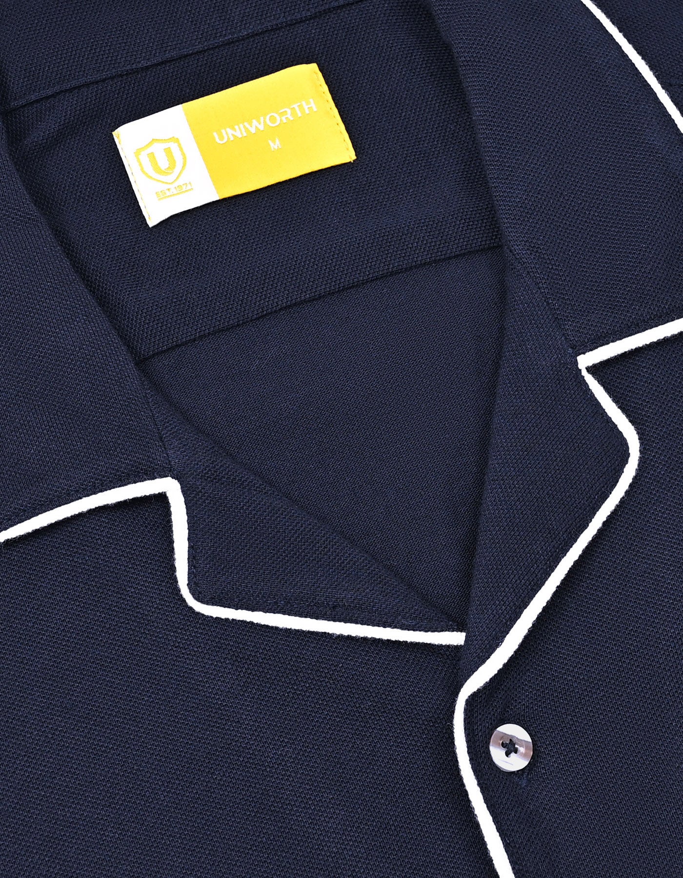 Casual Shirt Knit Navy L CSK2603 Uniworth CSK2603-L
