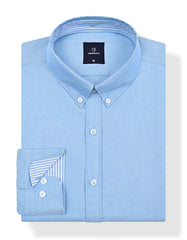 Casual Shirt Woven Blue S CSW2503-1 Uniworth CSW2503-1-S