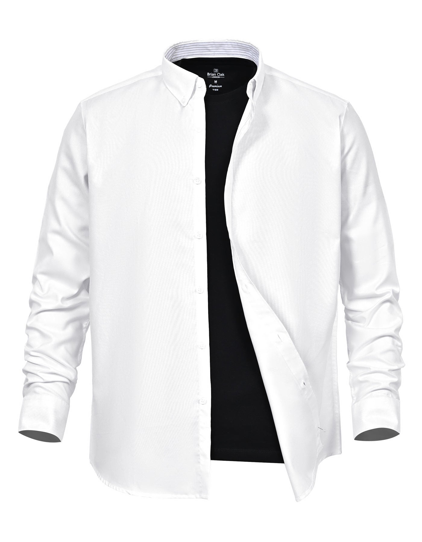 Casual Shirt Woven White L CSW2503 Uniworth CSW2503-L