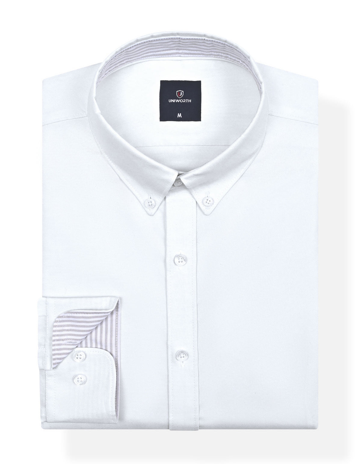 Casual Shirt Woven White S CSW2503 Uniworth CSW2503-S