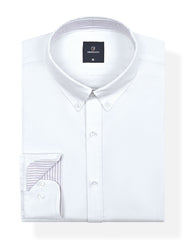 Casual Shirt Woven White S CSW2503 Uniworth CSW2503-S