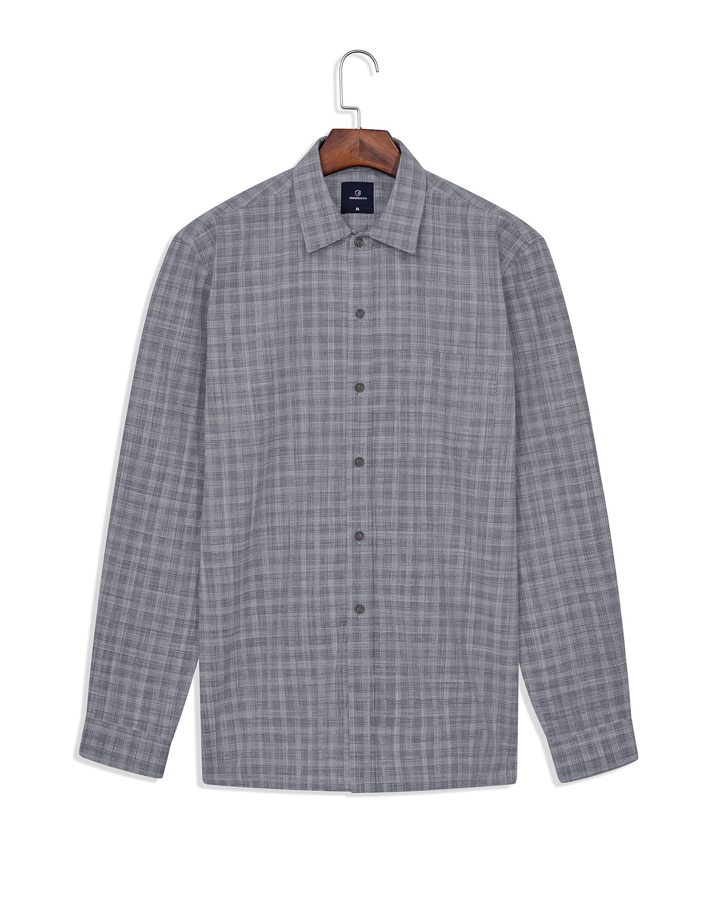 Casual Shirt Woven Navy M CSW2505 Uniworth CSW2505-M