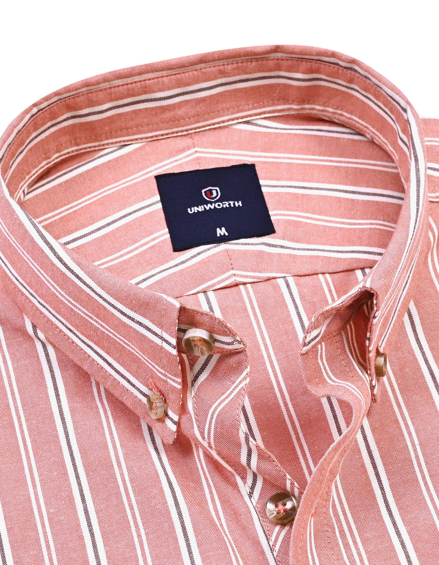 Casual Shirt Woven Rust XL CSW2506-1 Uniworth CSW2506-1-XL