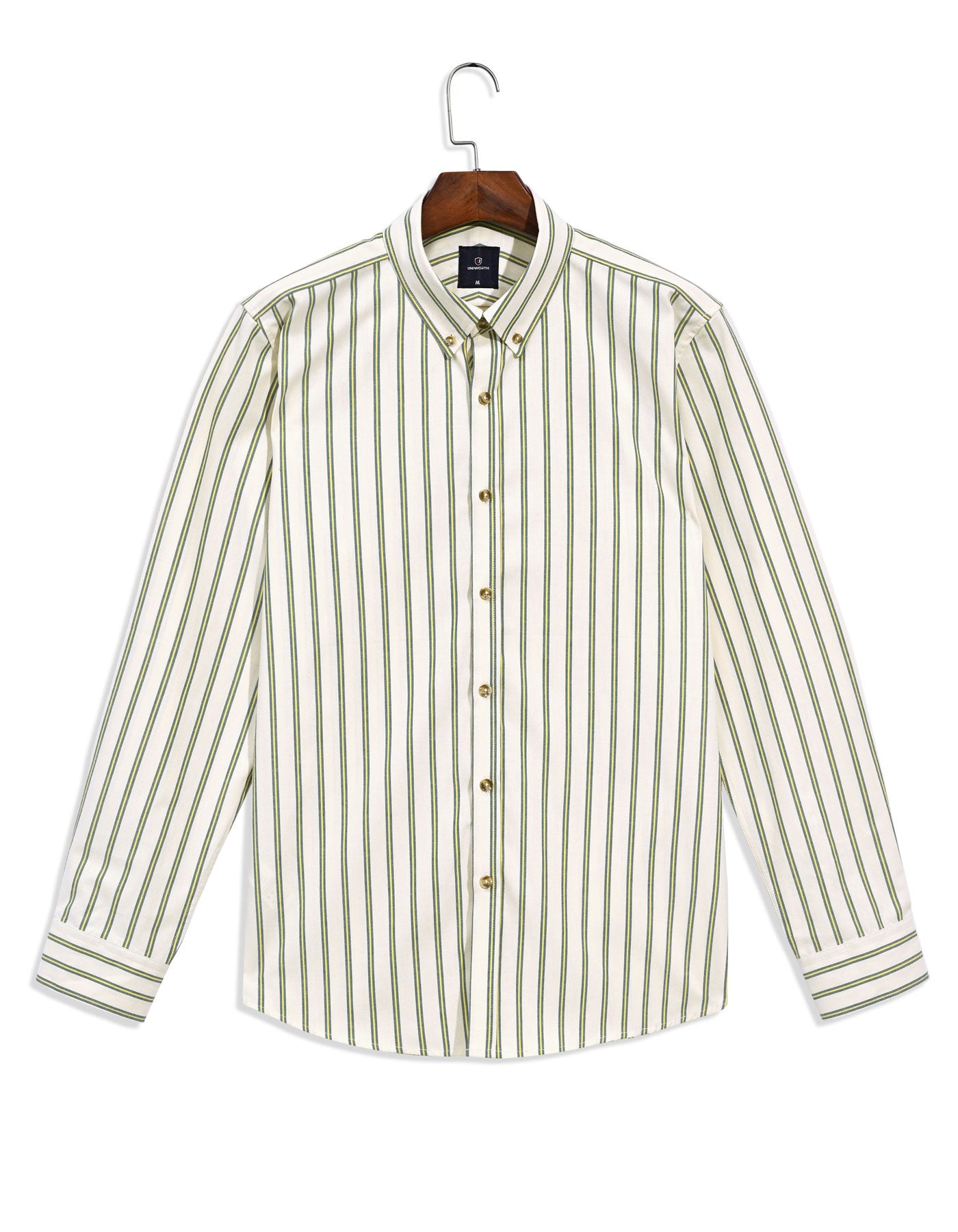 Casual Shirt Woven Cream S CSW2506-3 Uniworth CSW2506-3-S