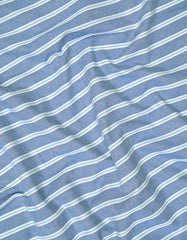 Blue Stripe Regular Fit Casual Shirt