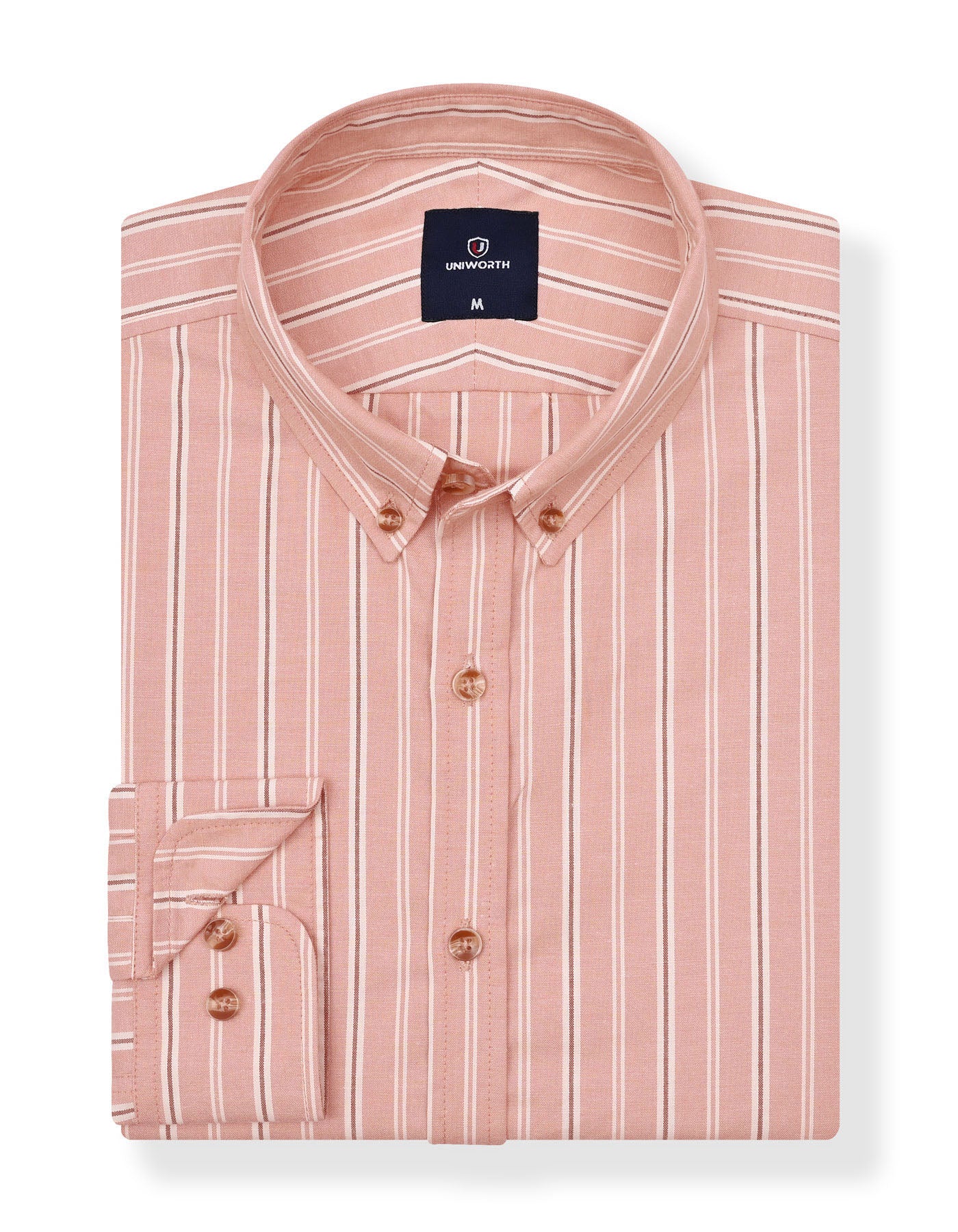 Casual Shirt Woven Peach S CSW2506 Uniworth CSW2506-S