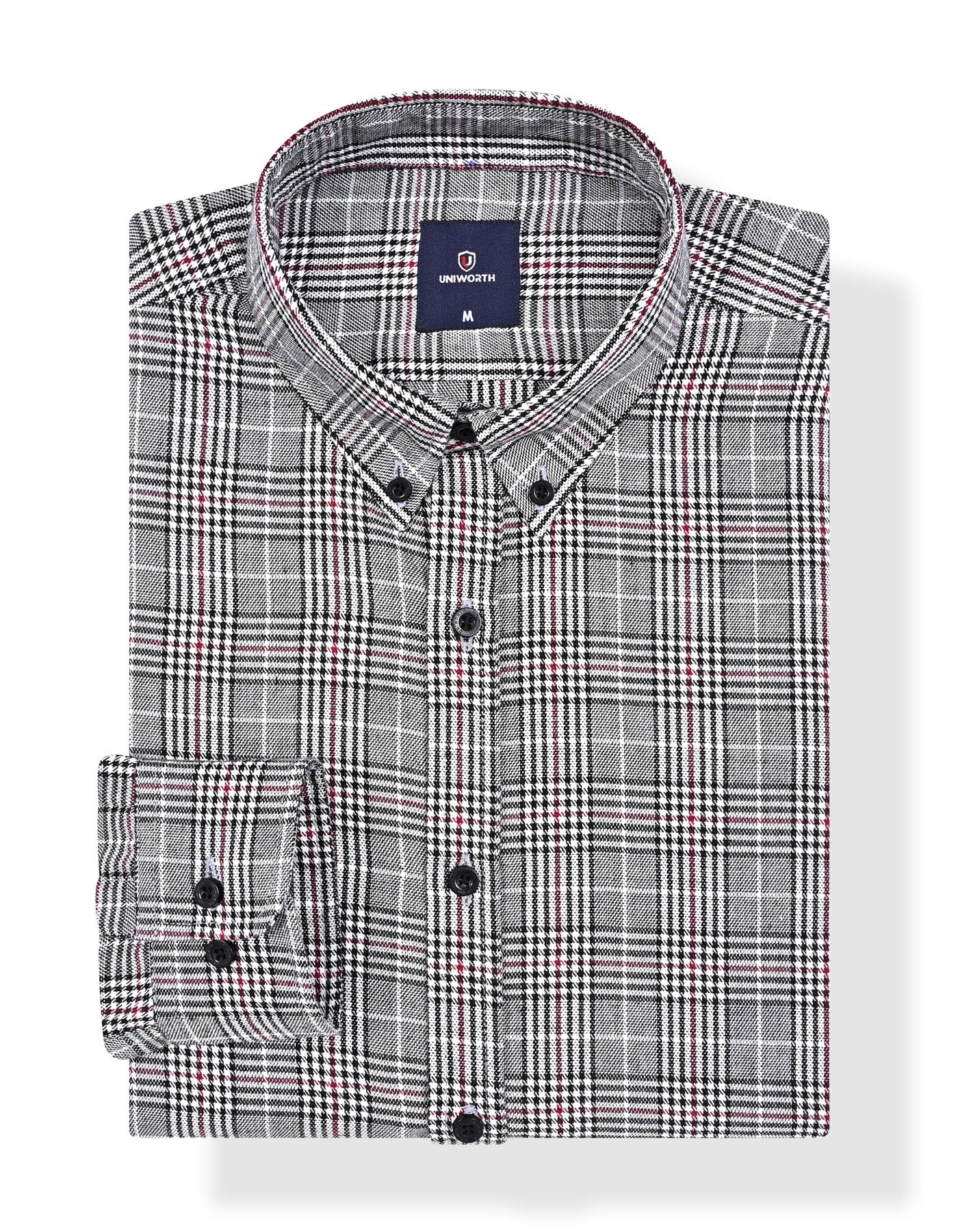 Casual Shirt Woven Black S CSW2509 Uniworth CSW2509-S